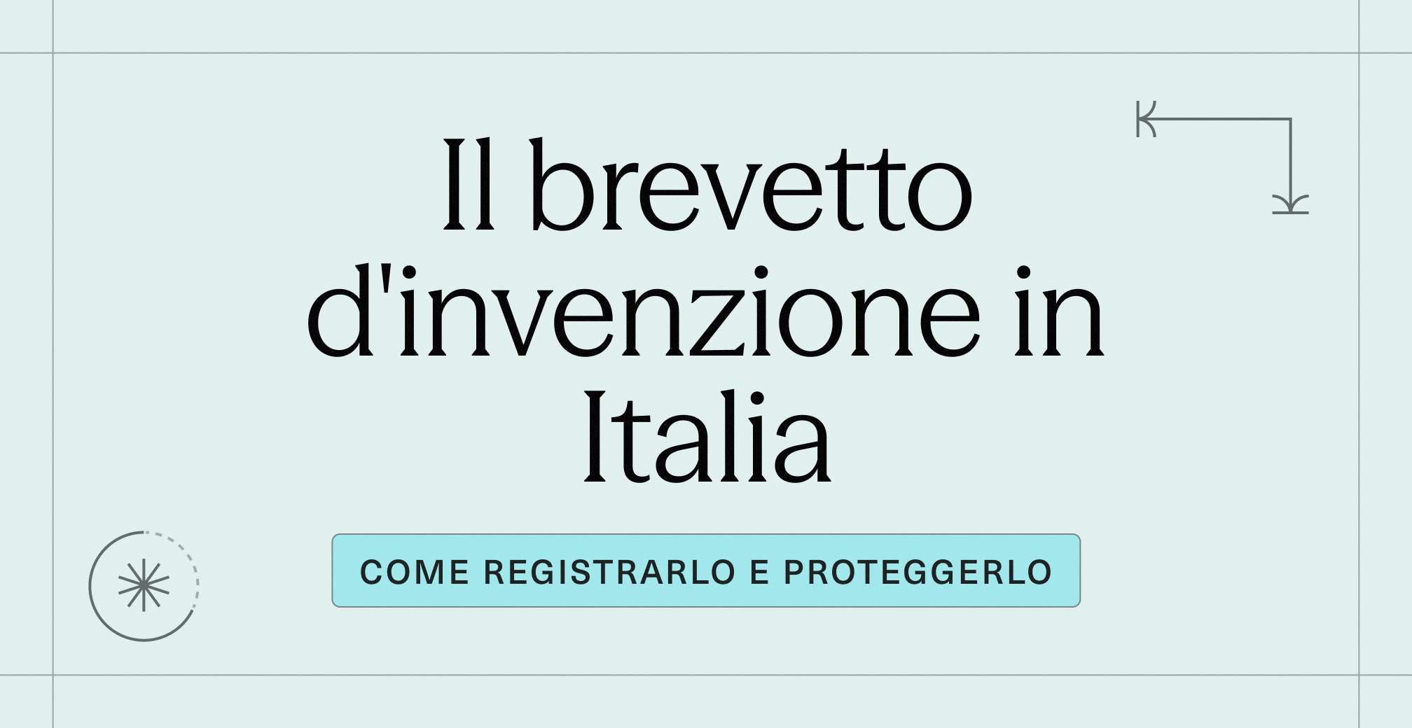 Il brevetto d'invenzione in Italia