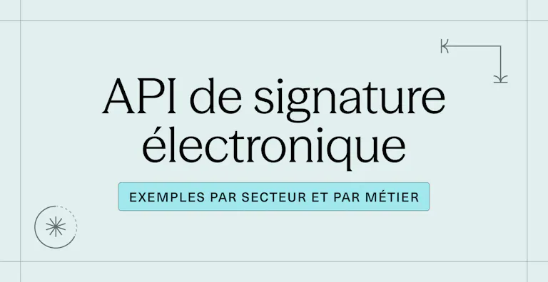 API de signature électronique