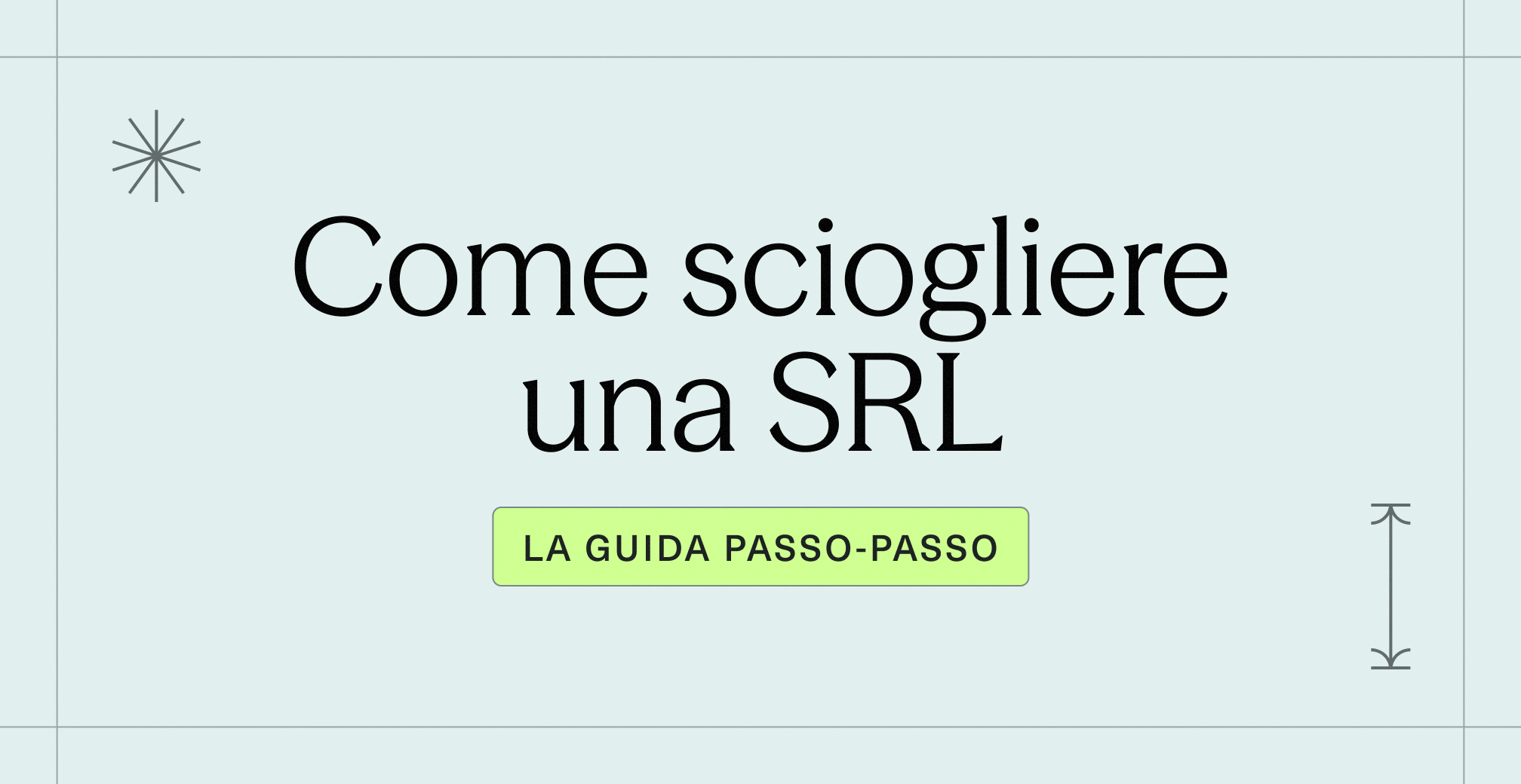 Come sciogliere una SRL