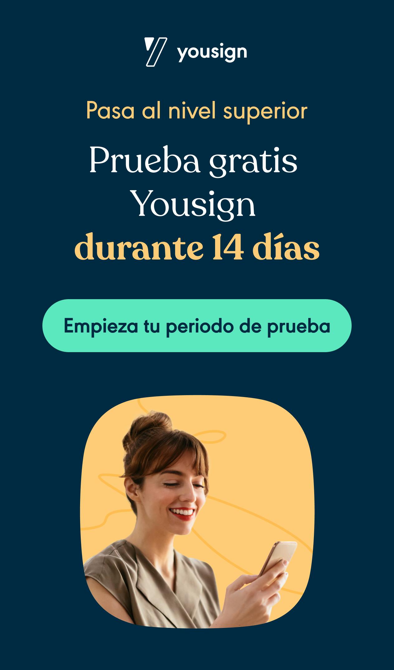 Prueba gratis Yousign durante 14 días