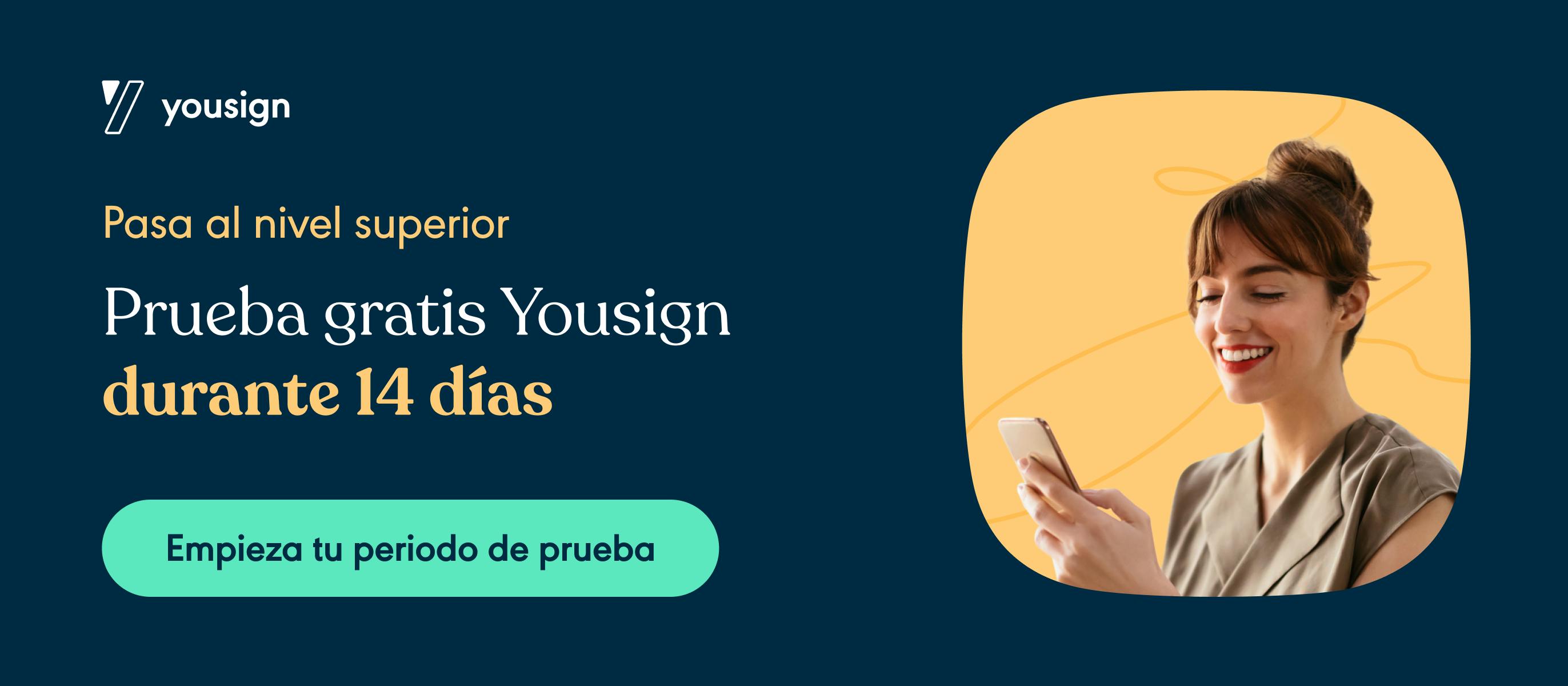 Prueba gratis Yousign durante 14 días