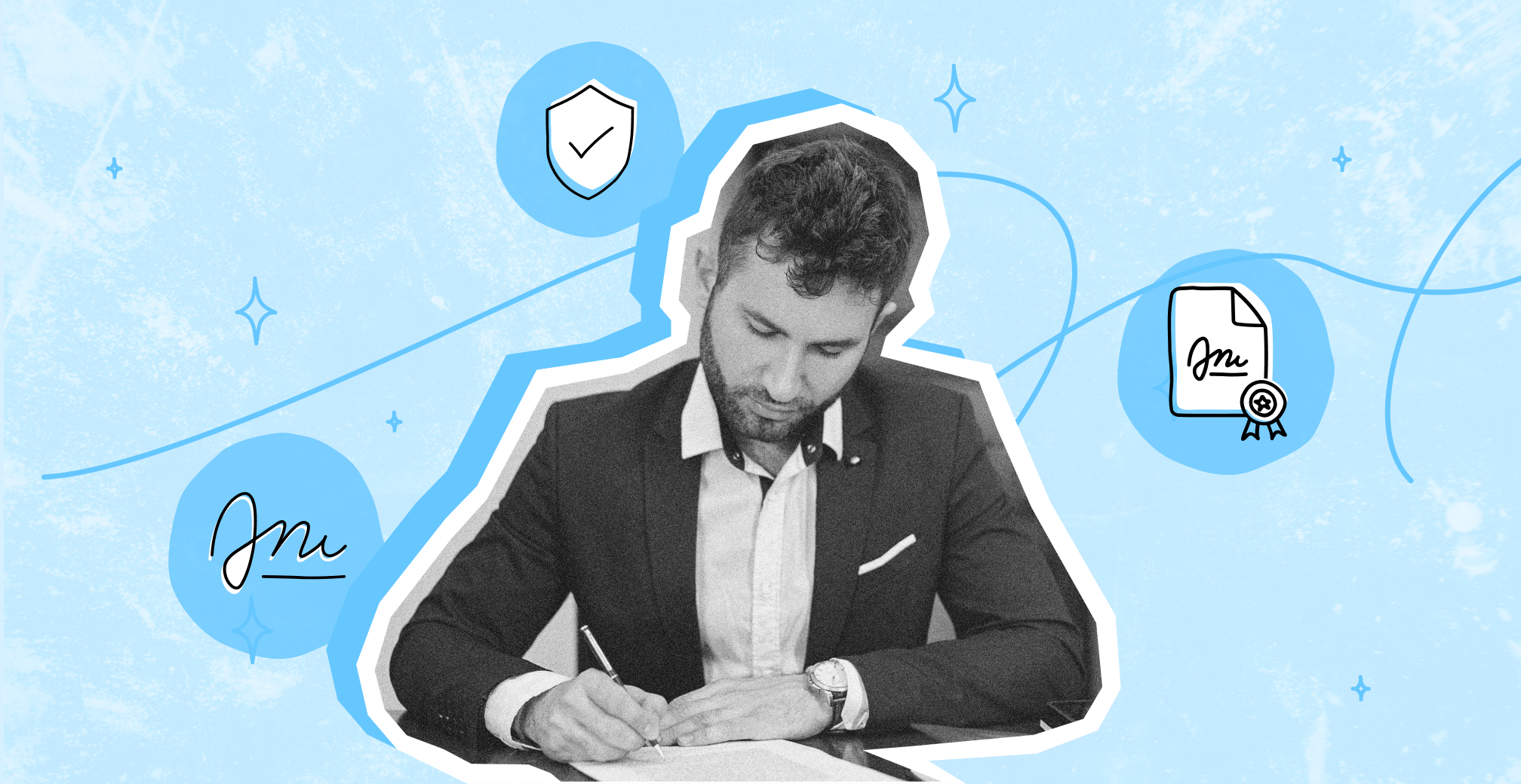 Signature électronique avancée avec certificat qualifié