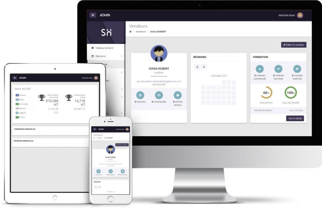Interface Selling at Home