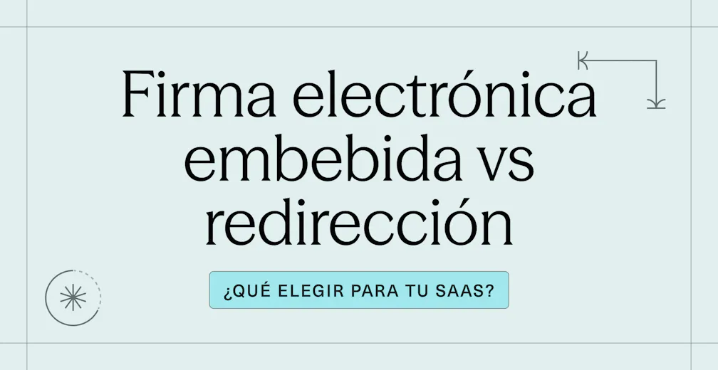 Firma electronica embebida vs redireccion