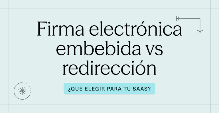 Firma electronica embebida vs redireccion
