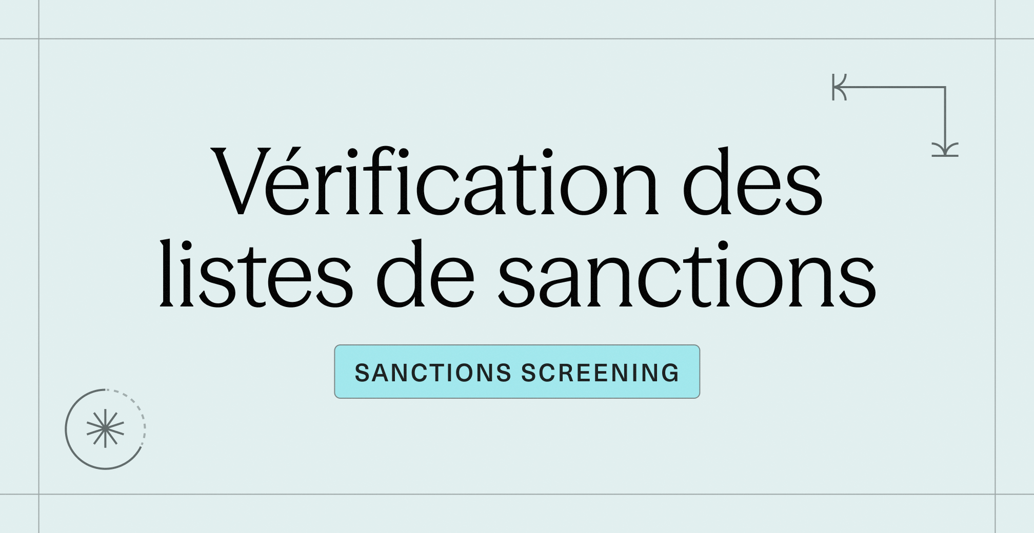 Sanctions screening _ vérification automatique des listes de sanctions