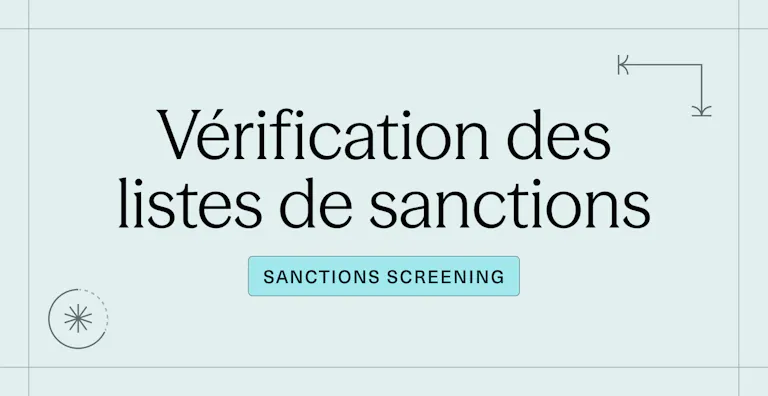 Sanctions screening _ vérification automatique des listes de sanctions