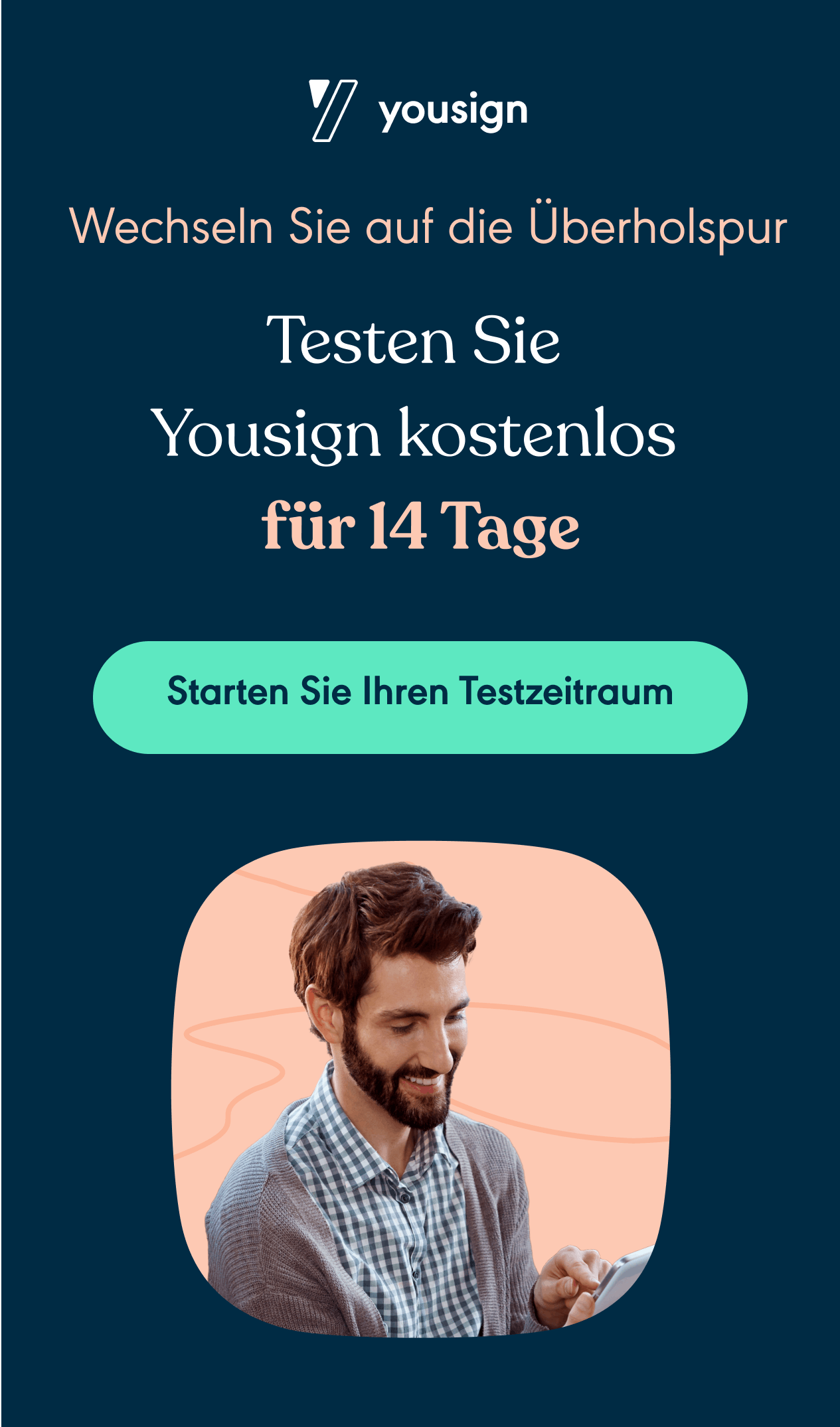 Testen Sie Yousign für 14 Tage kostenlos!