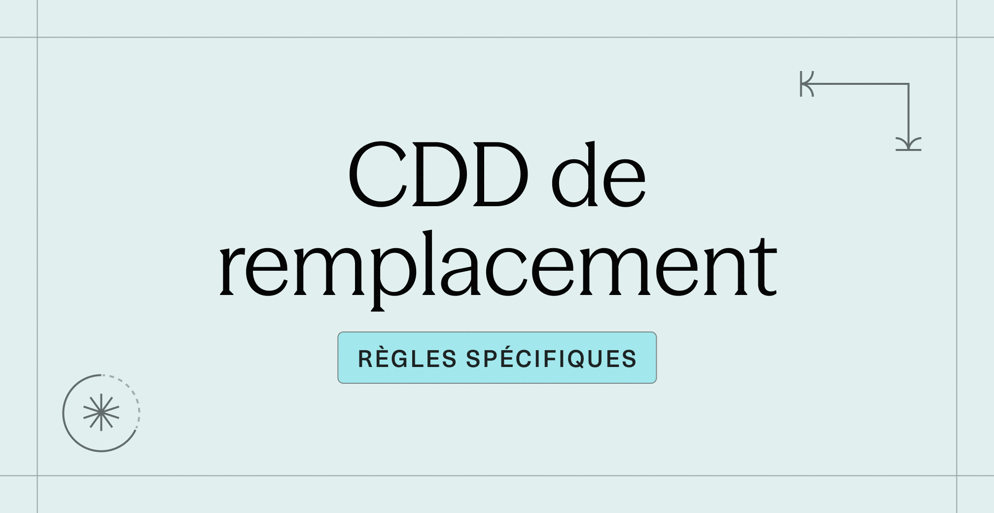 CDD de remplacement