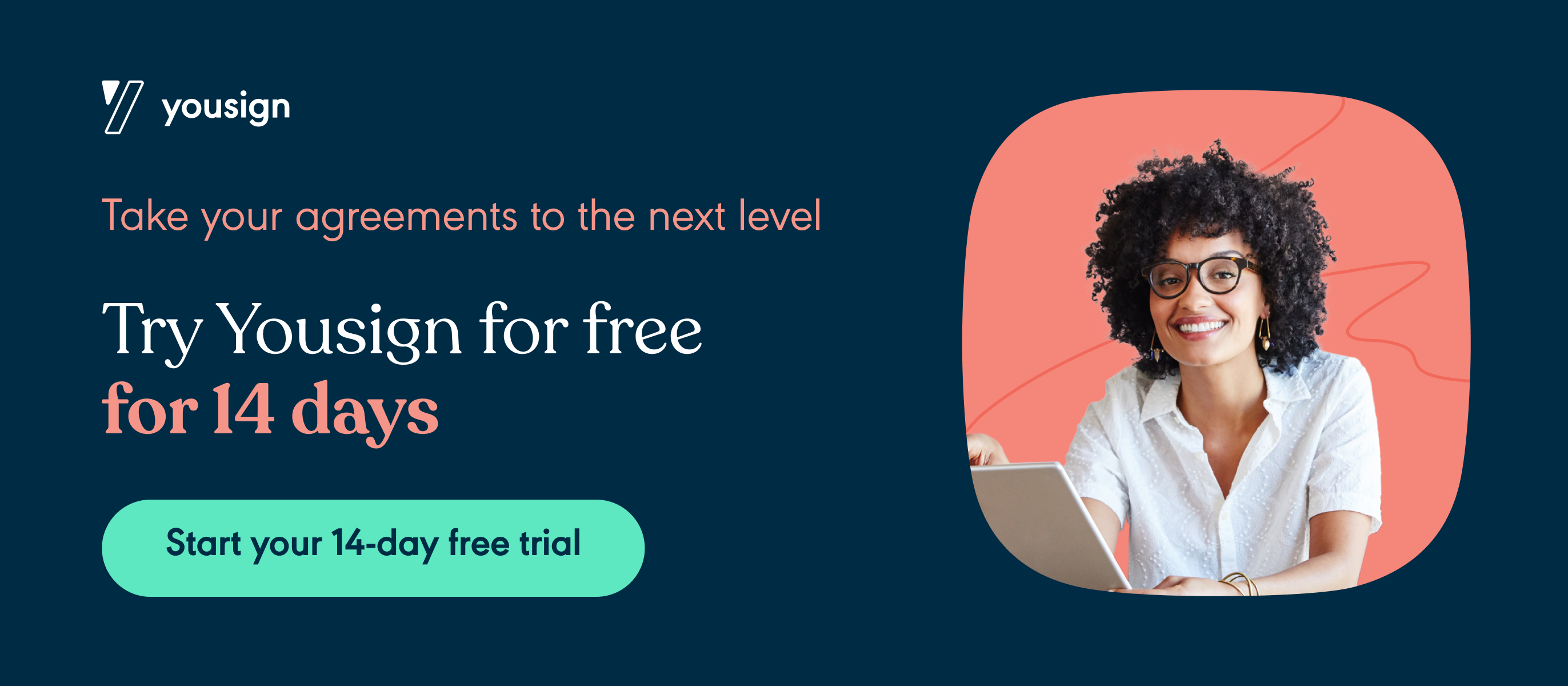 Try Yousign for free for 14 days
