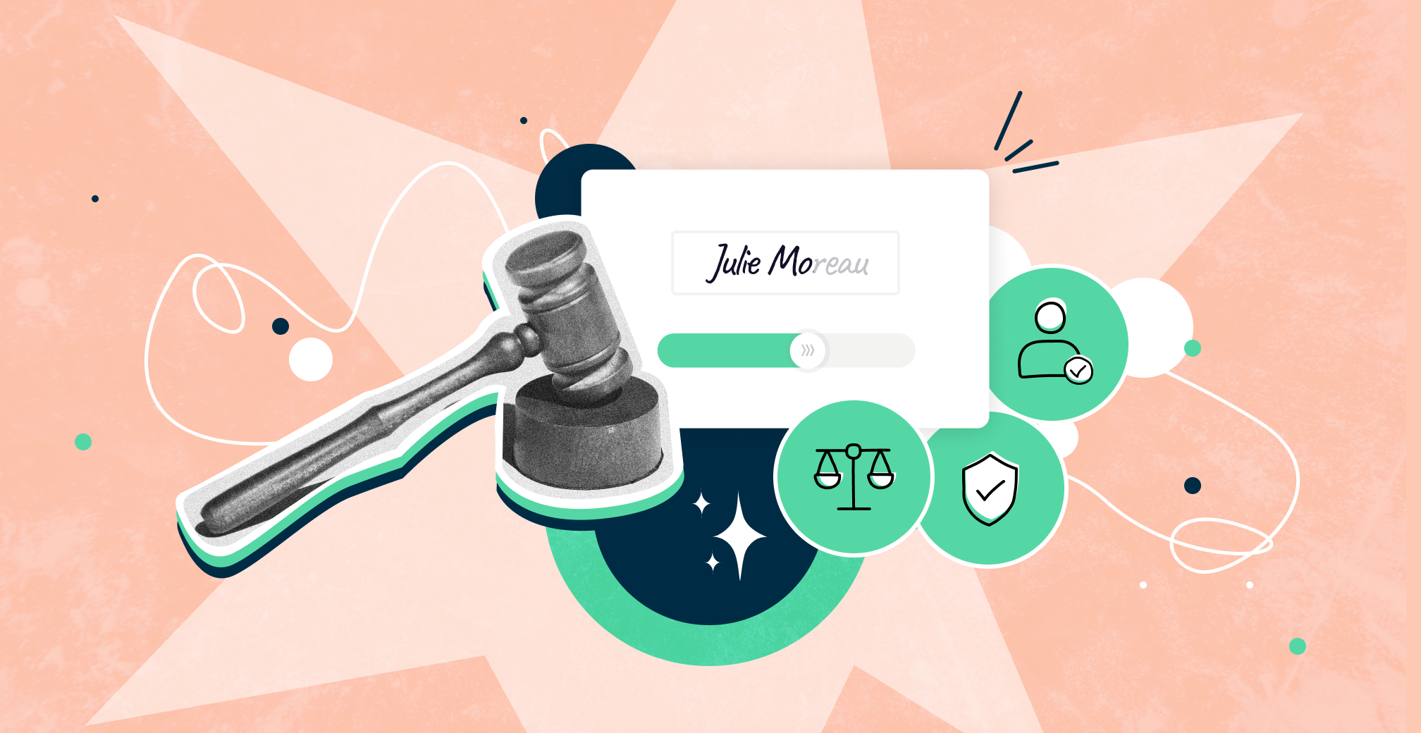 Signature électronique au tribunal