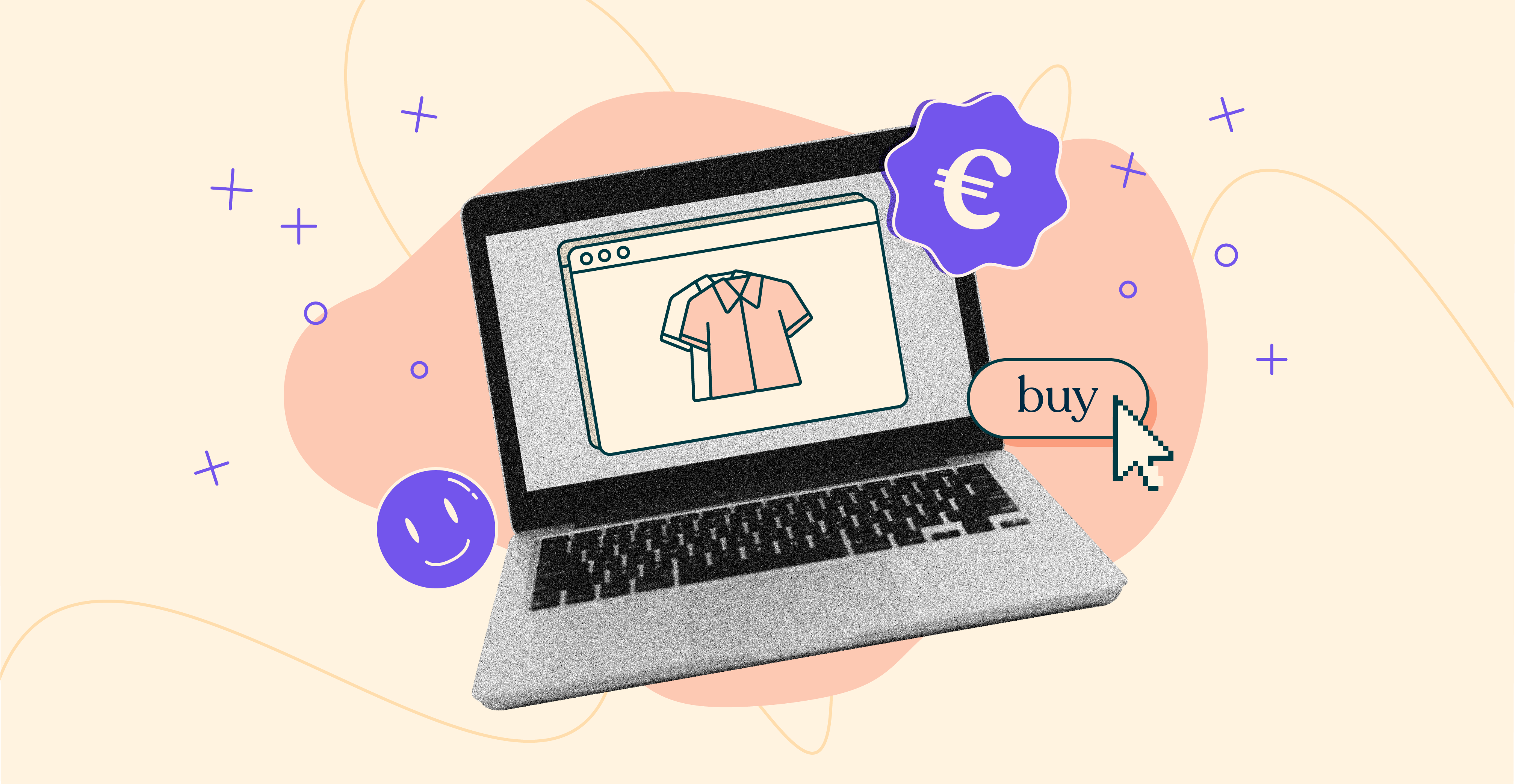 Illustrazione e-commerce retail