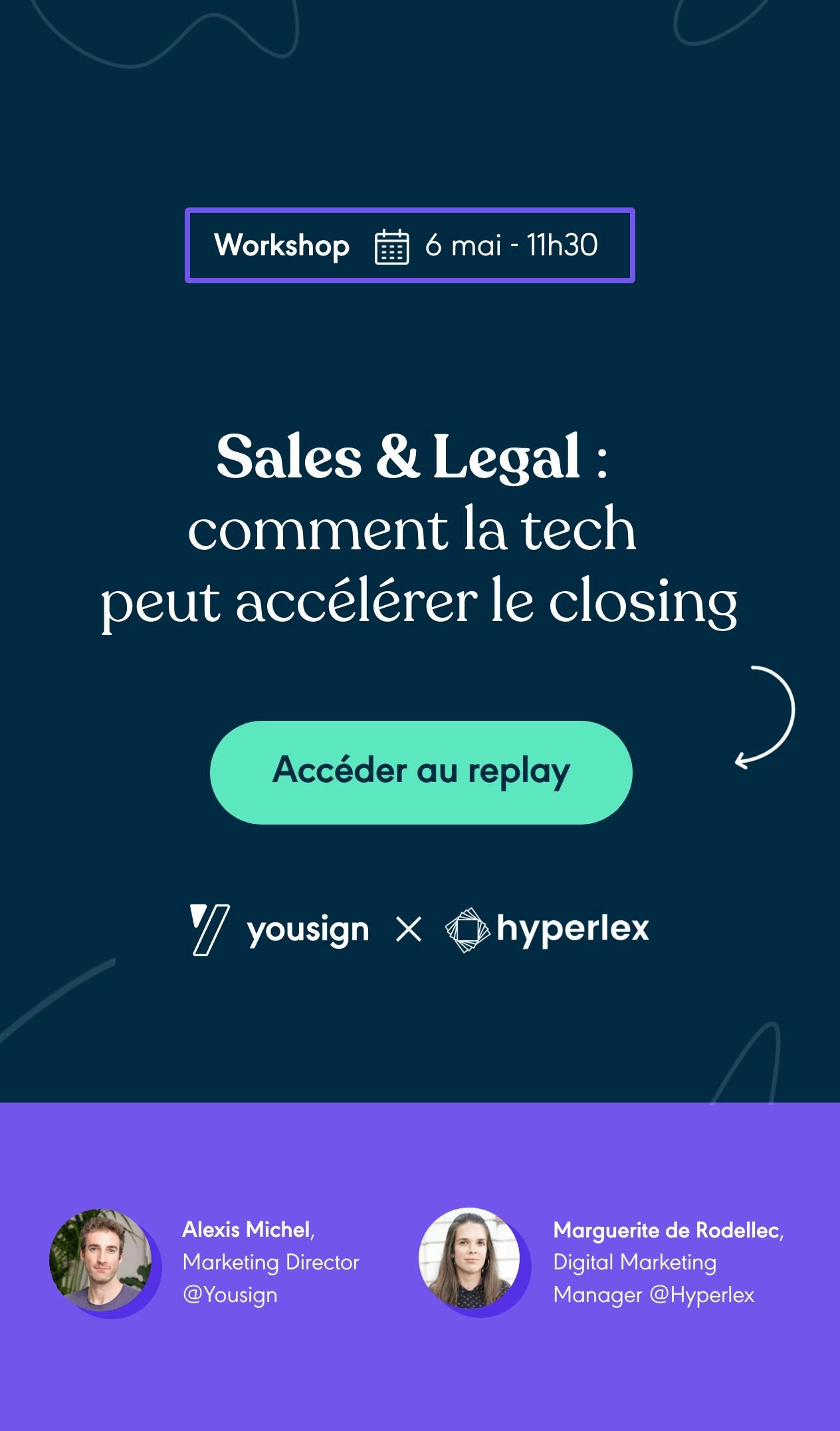 replay webinar yousign hyperlex