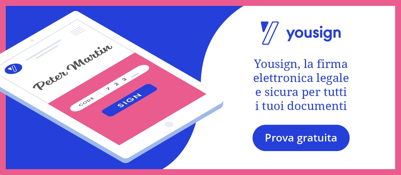 Prova gratuita Yousign