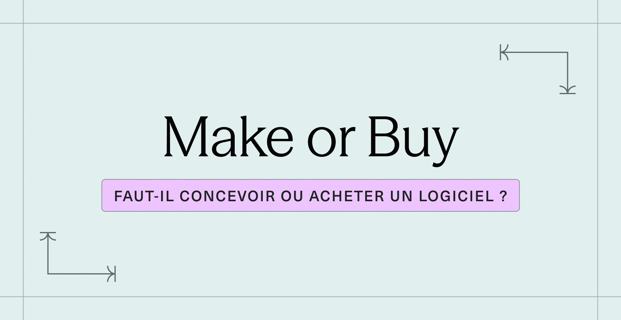 Make or Buy