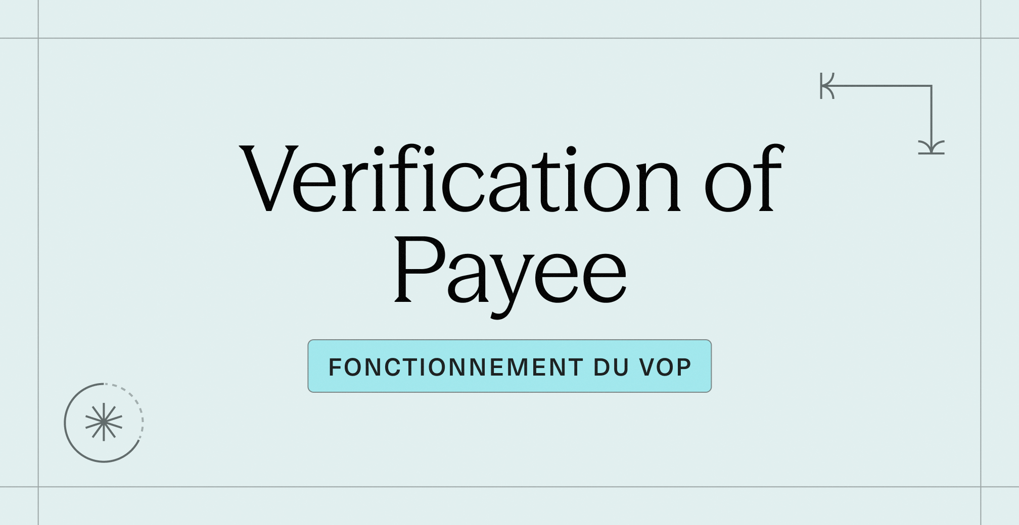 Verification of Payee