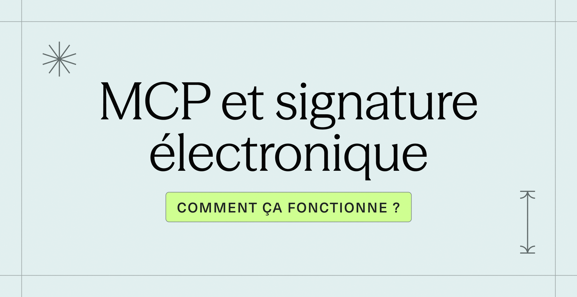 MCP et signature électronique