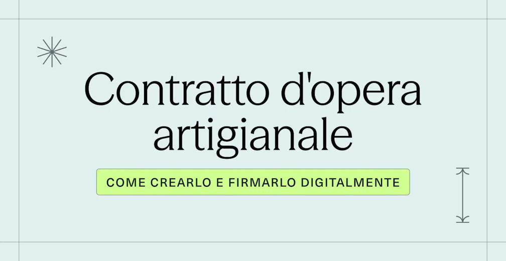 Contratto d'opera artigianale