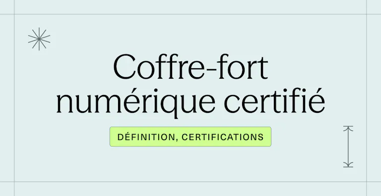 Coffre-fort numérique certifié