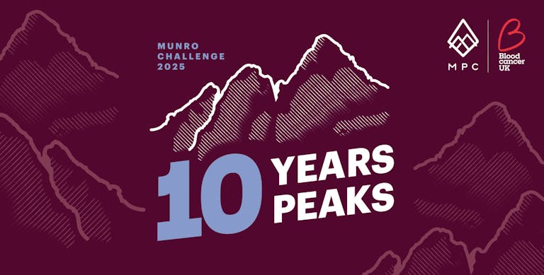 Banner that reads, 10 years, 10 peaks.