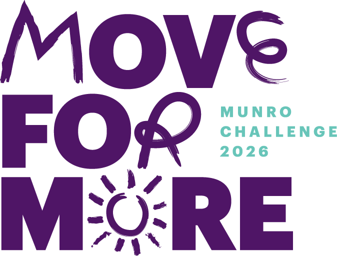 Move for More Munro Challenge 2026 logo.