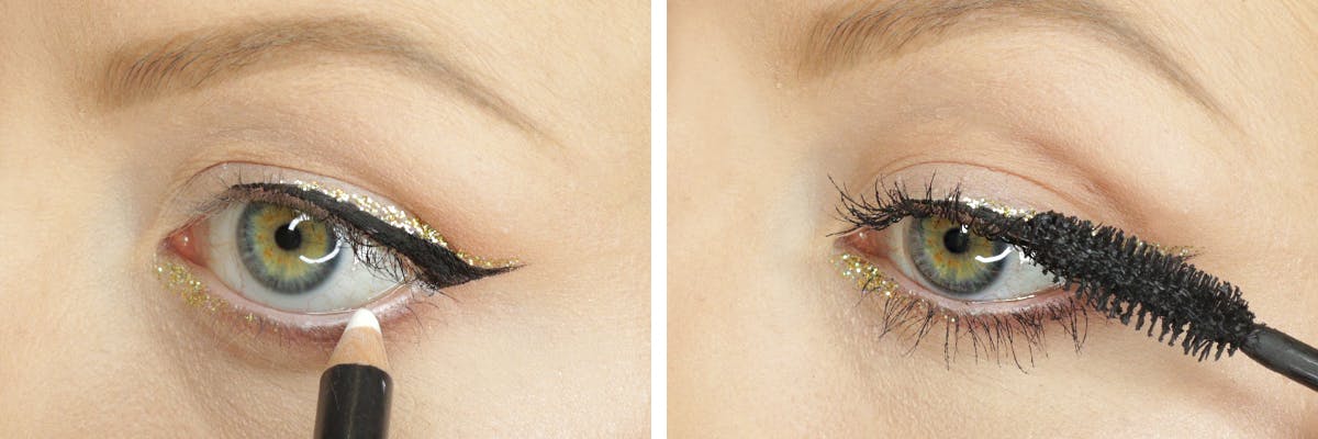 Eyeliner Tutorial Christmas Glitter Blow Ltd