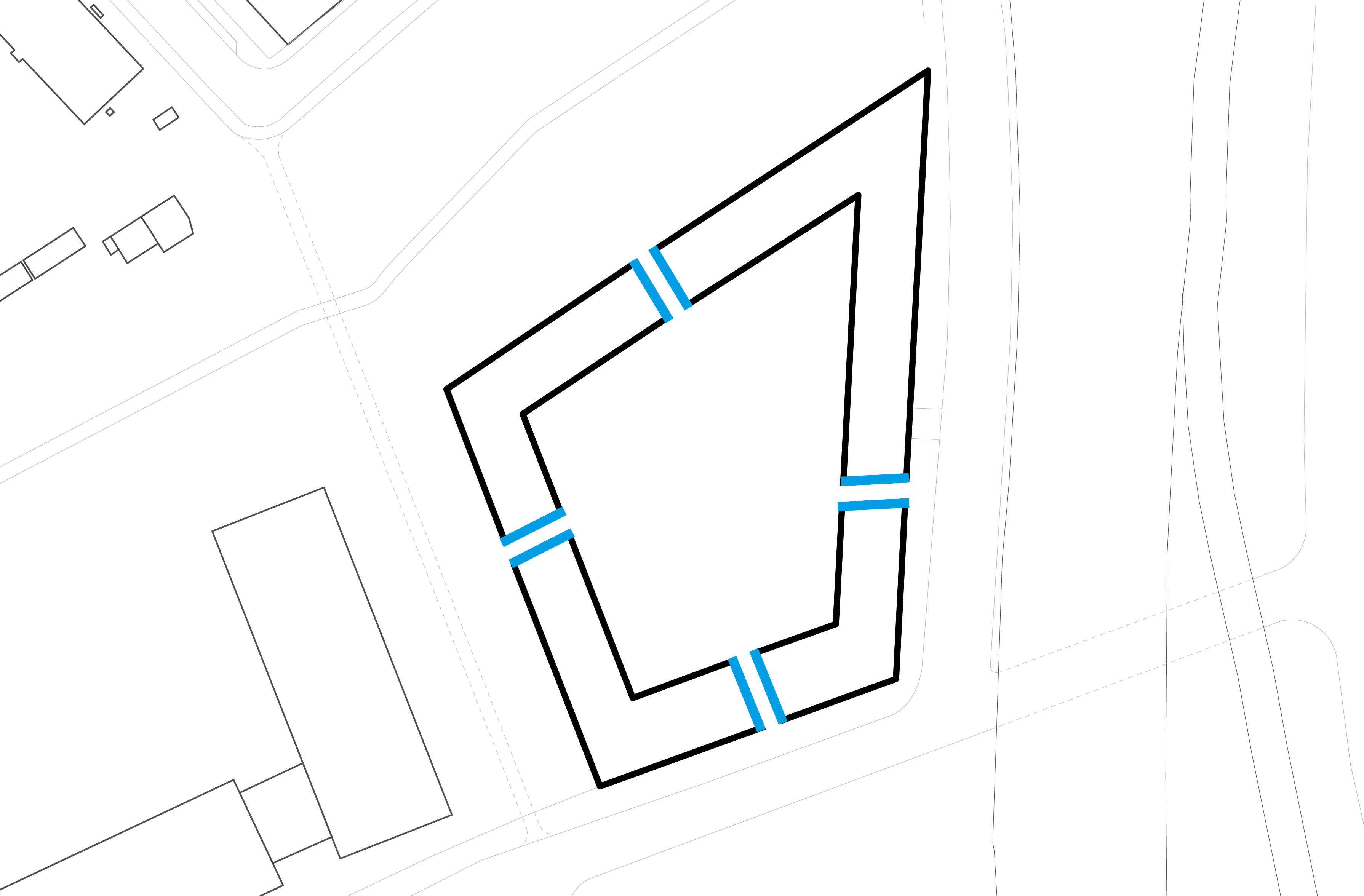 Blockrand aufbrechen