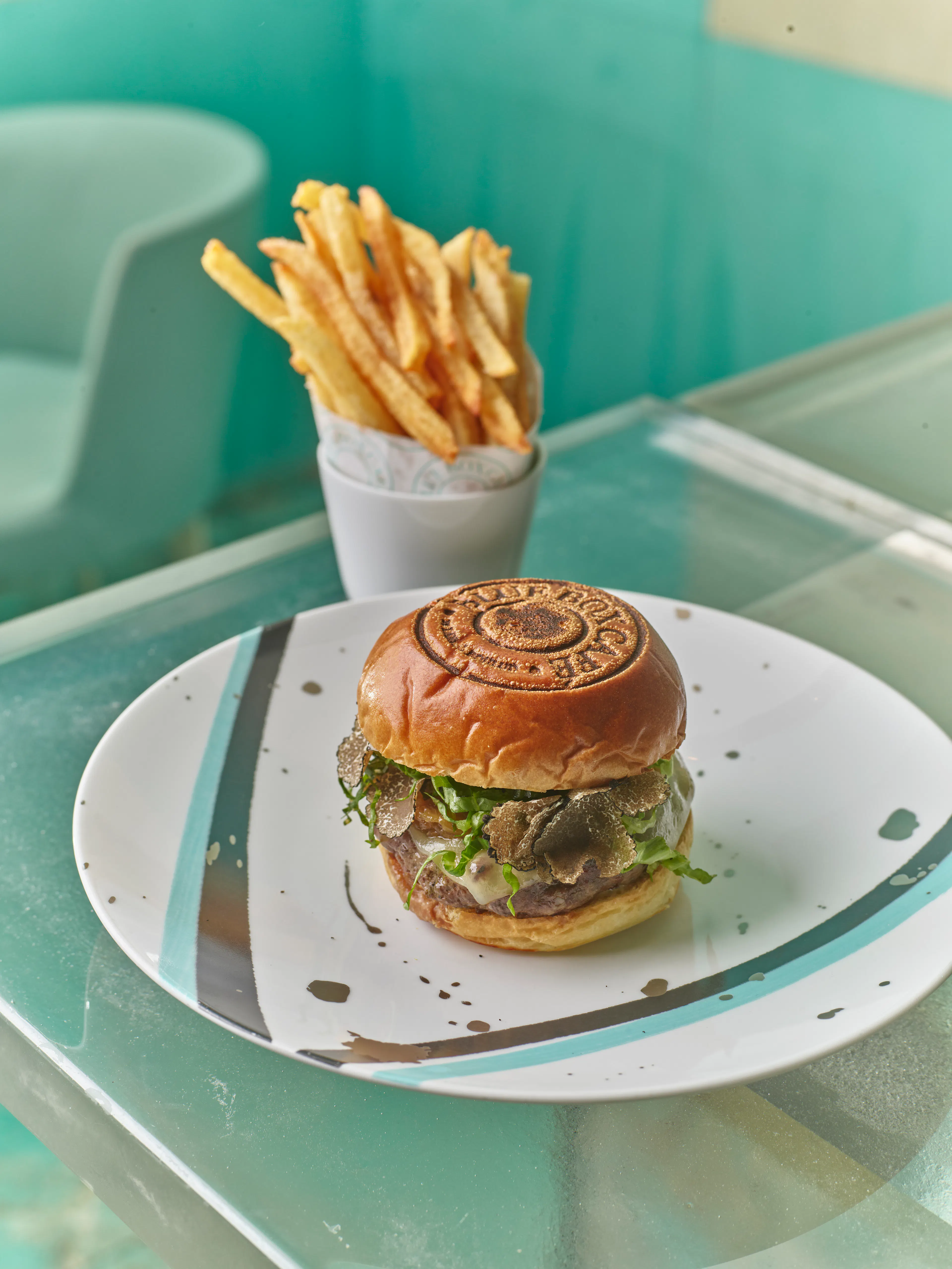 Seasonal cuisine at the Blue Box Café