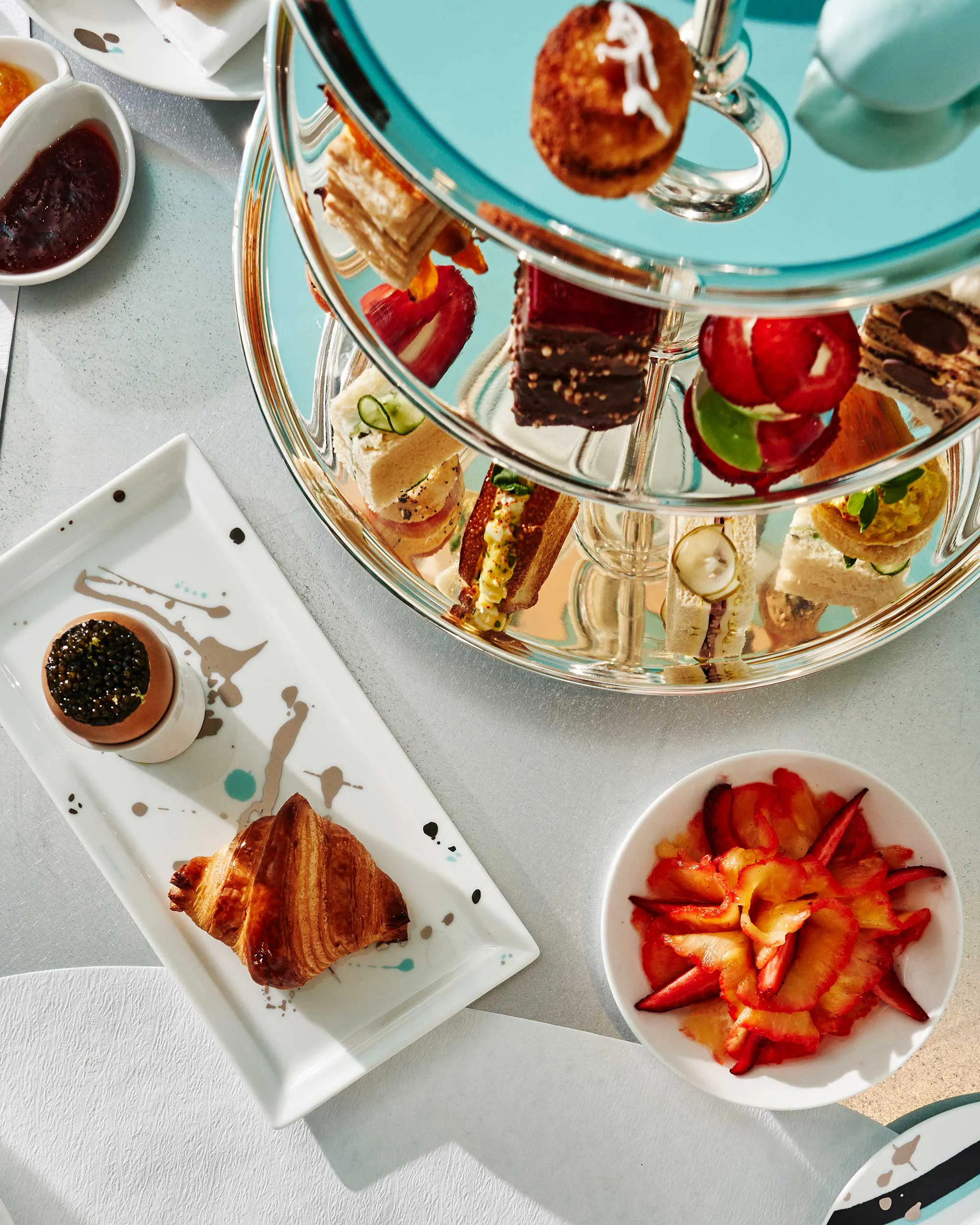 Breakfast at Tiffany’s with pastries and seasonal dishes at the Blue Box Café