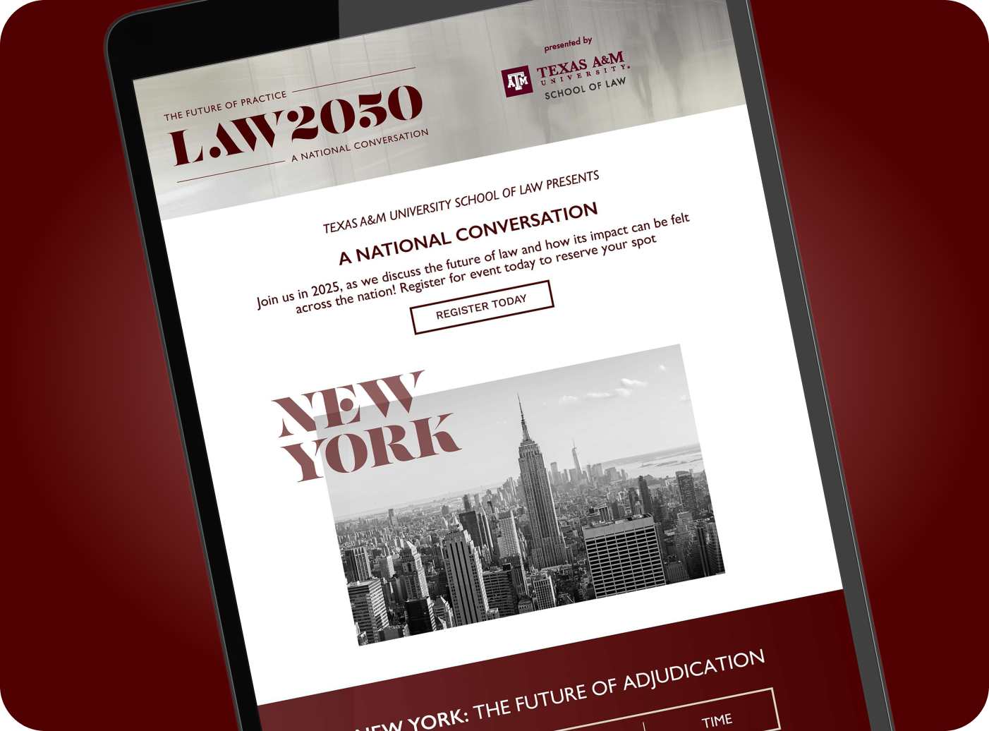 Event Branding at a National Scale 