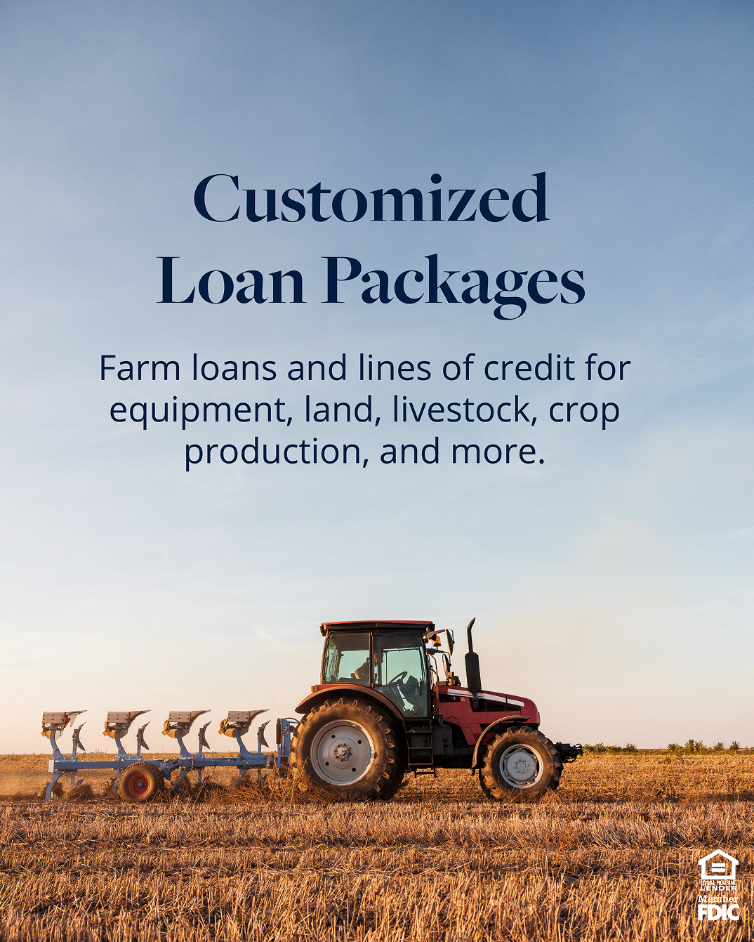 Social media graphic for First Bank Texas content calendar designed by Fort Worth marketing agency.