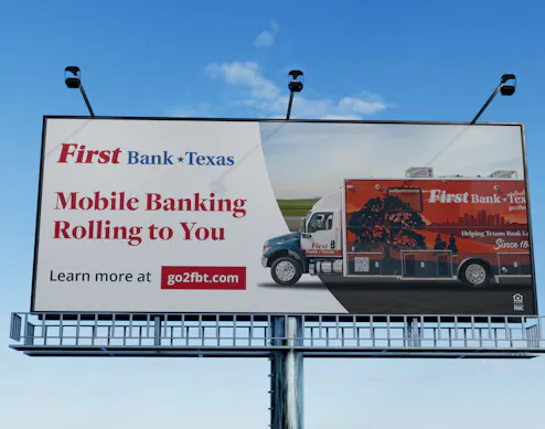 Community bank branch exterior with local signage, representing the competitive advantage of local banking