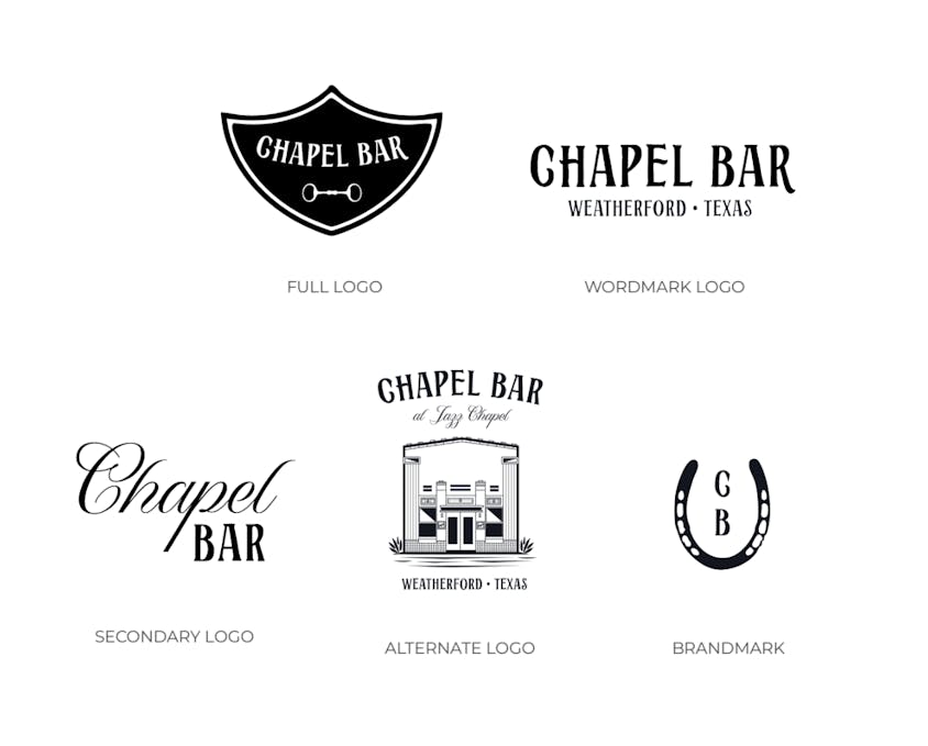Brand Family for Chapel Bar | Weatherford, TX