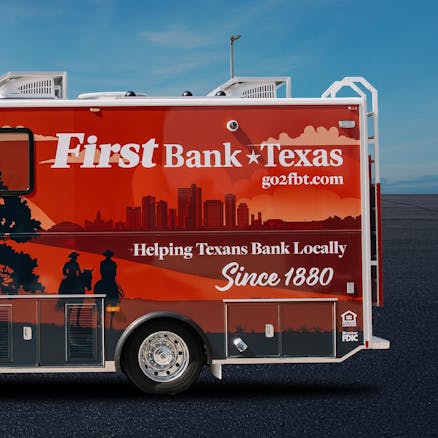 Experiential Graphic Design for Bank Marketing