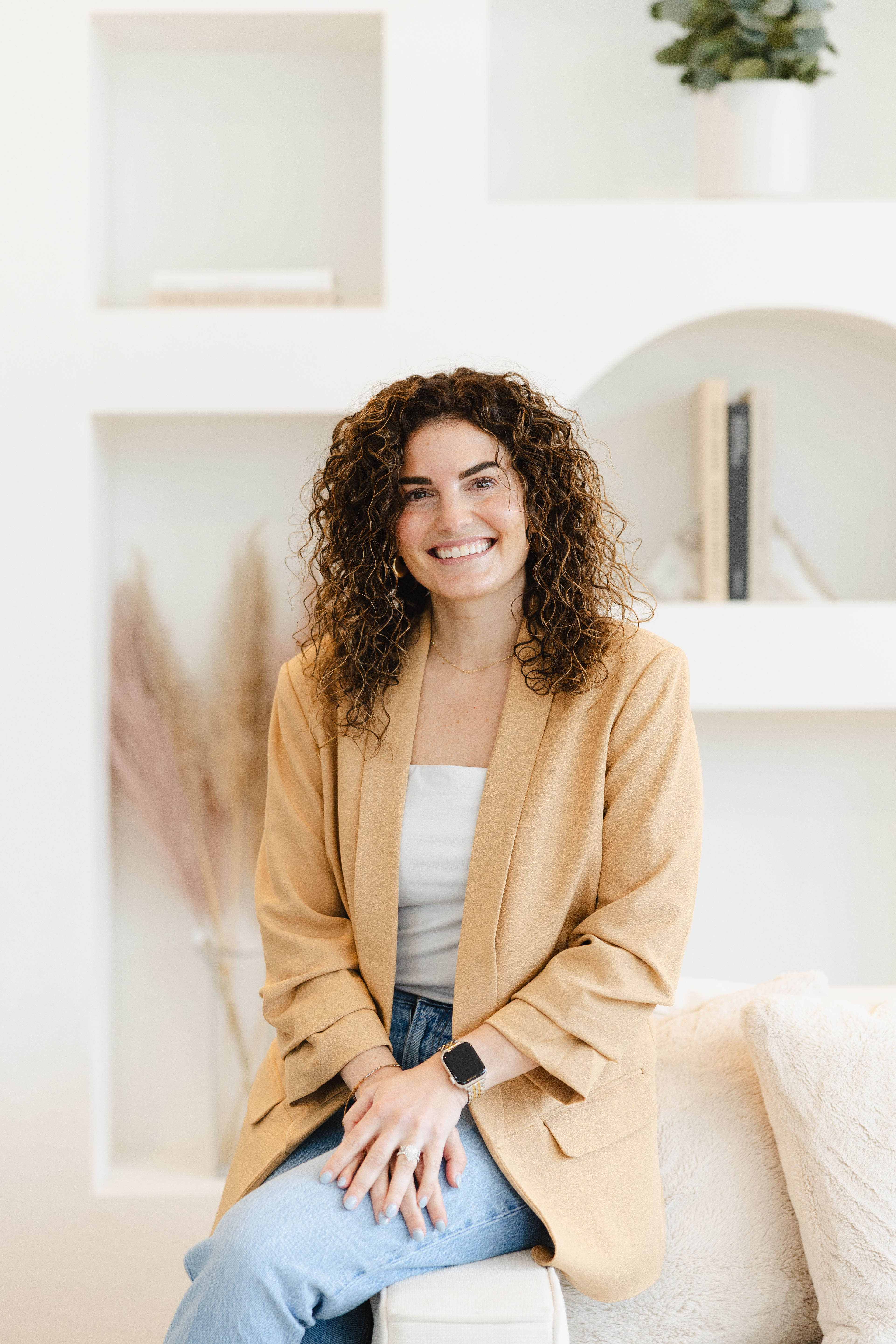 Whitney Puma Client Relationship Manager headshot at photoshoot