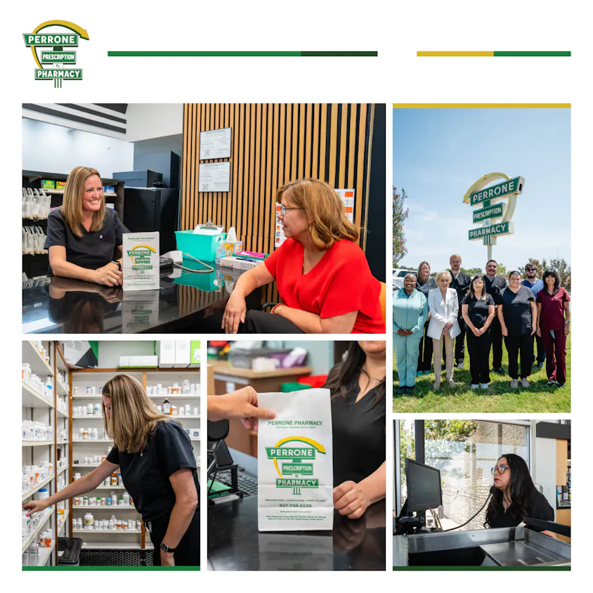 We photographed the Perrone team on site so both websites show the people patients and partners will actually work with.