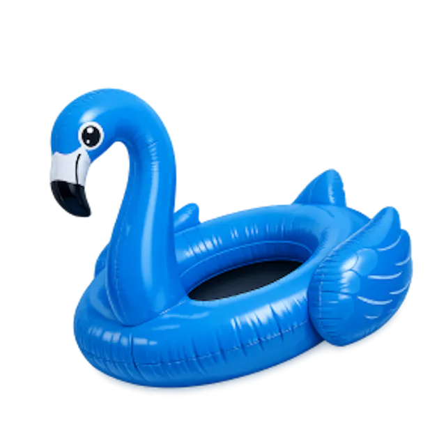 Inflatable Blue Flamingo