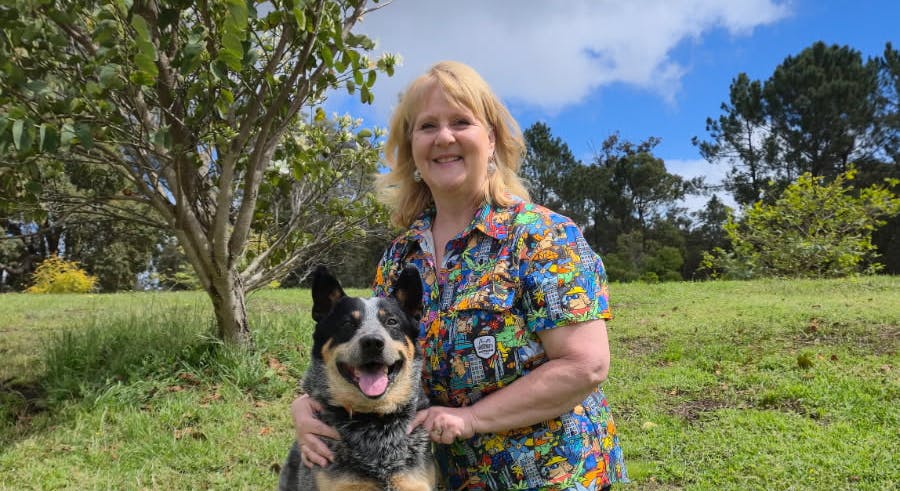 Photo Carina with Ernie