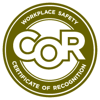 BluPlanet has our Certificate of Recognition (COR) 