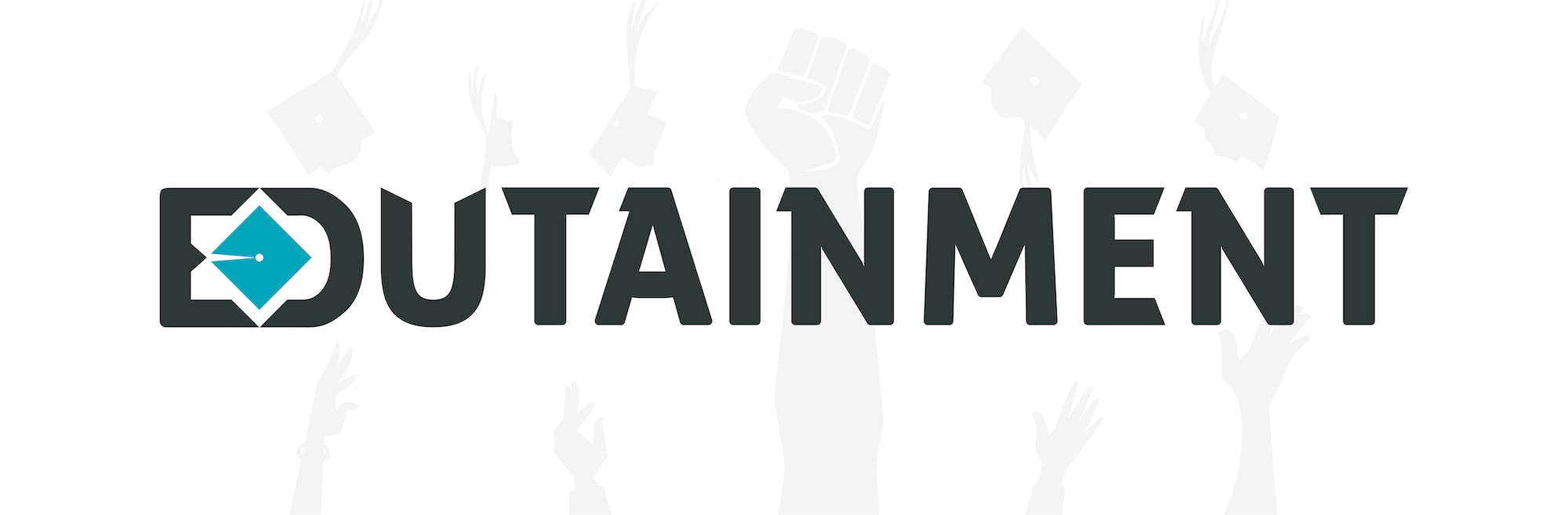 Edutainment Full Logo on White