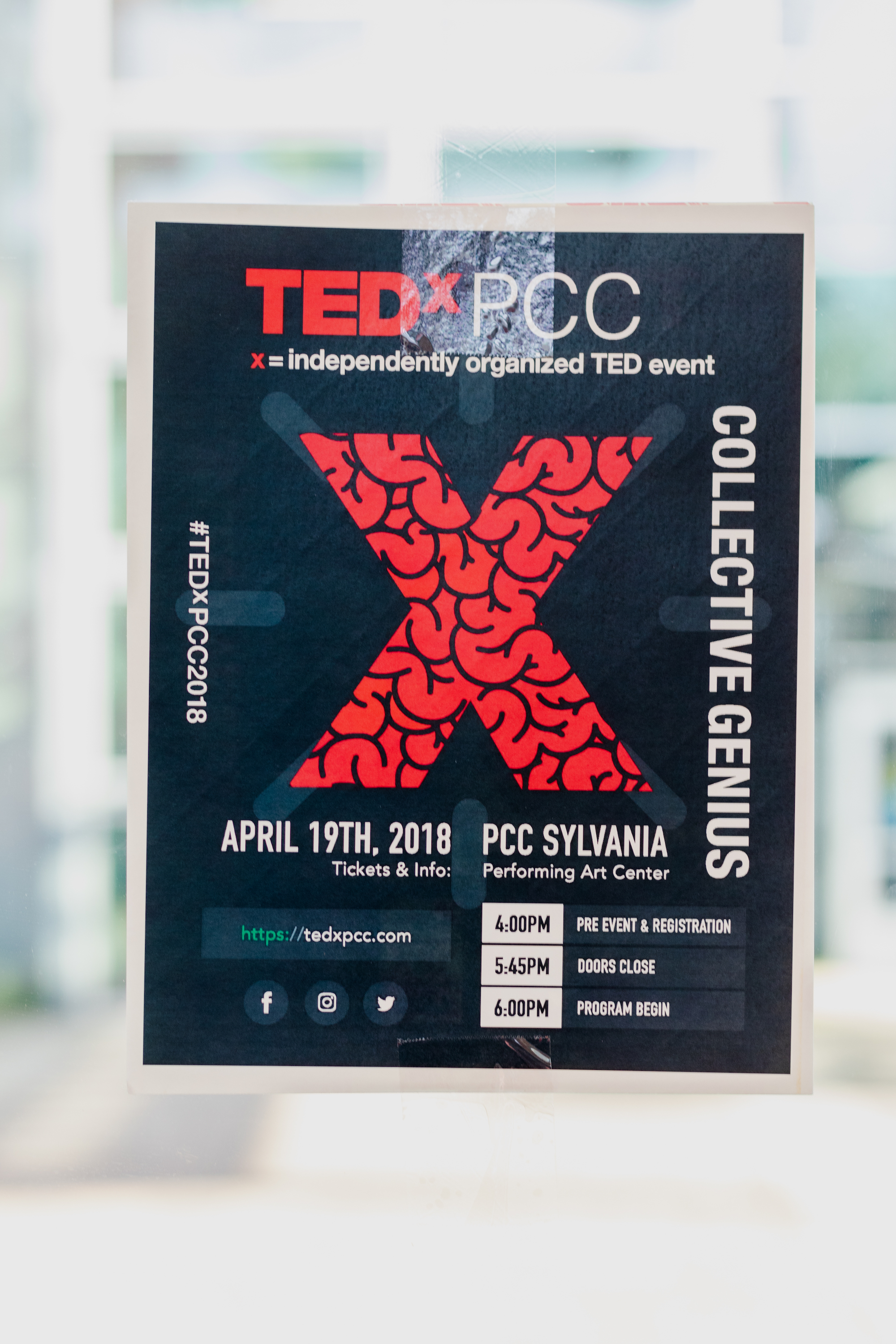 TedxPCC Flier