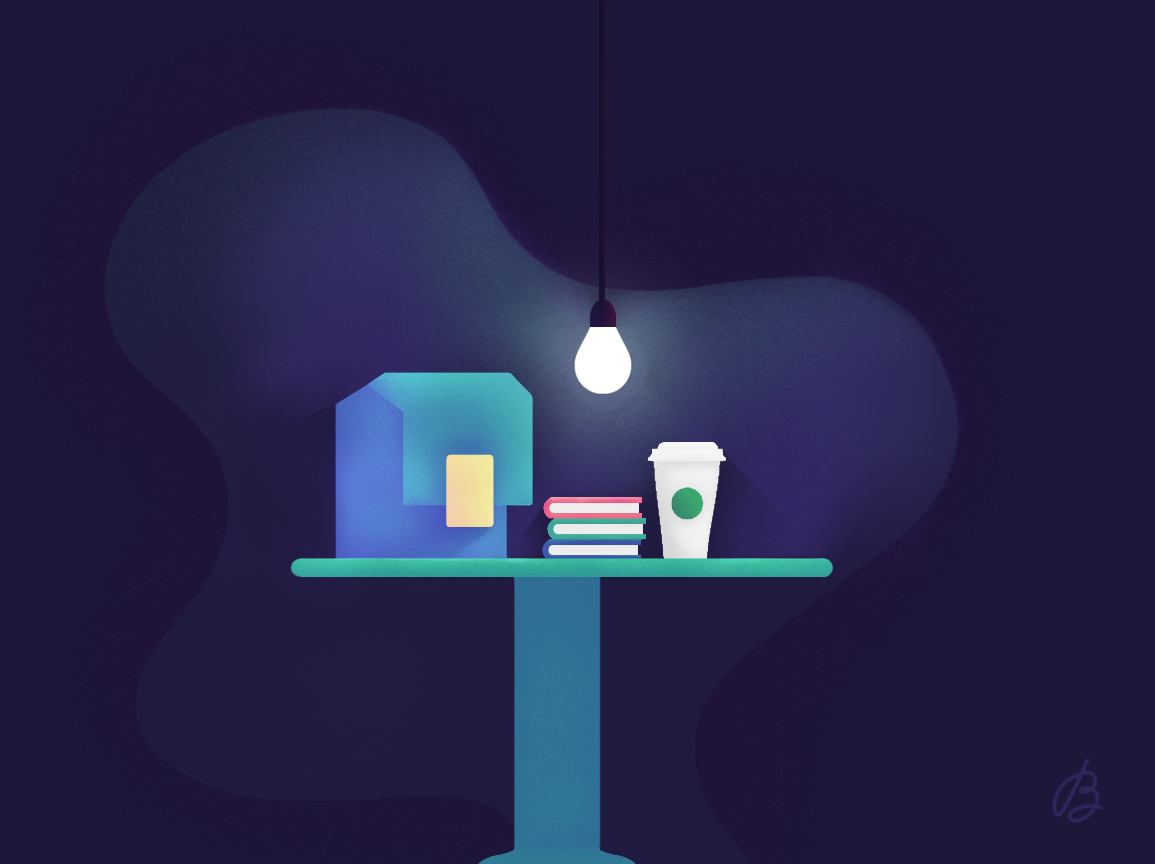 Bmediax Light Illustration