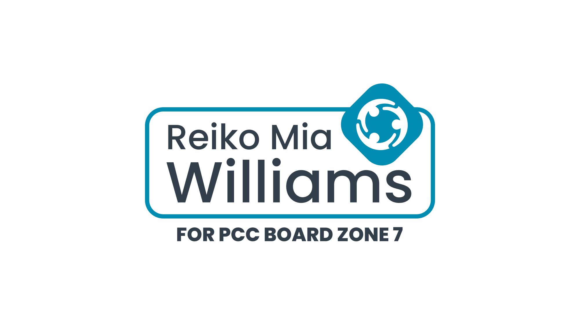 Reiko for PCC Logo White