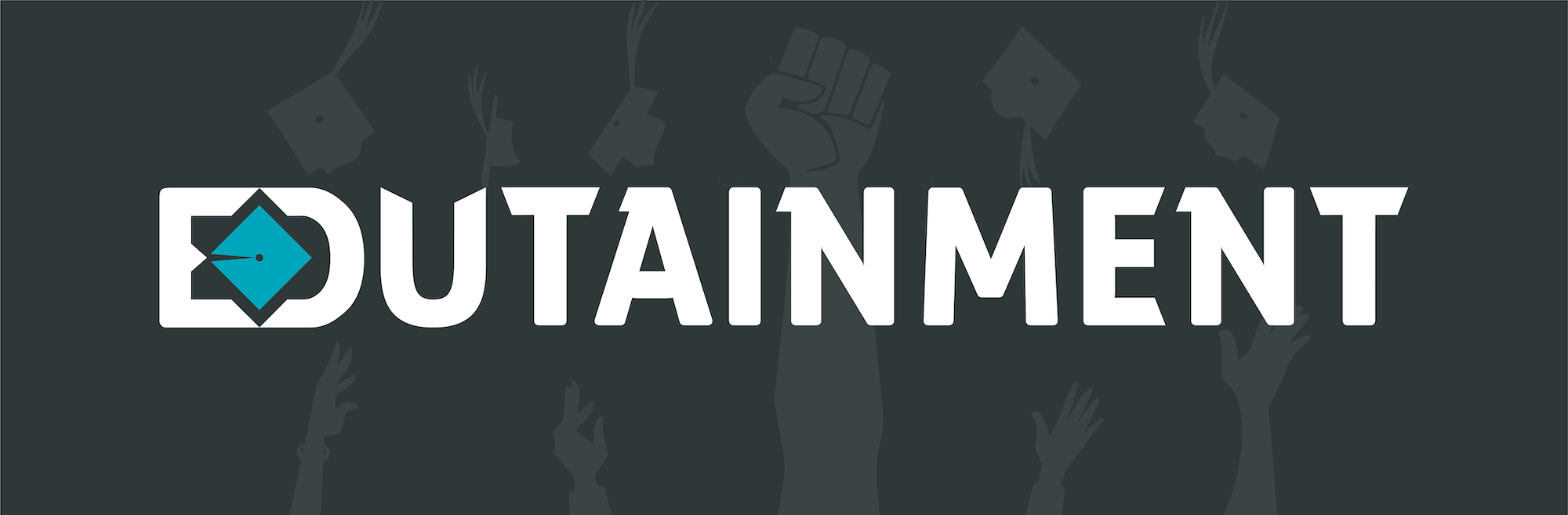 Edutainment Full Logo on Dark