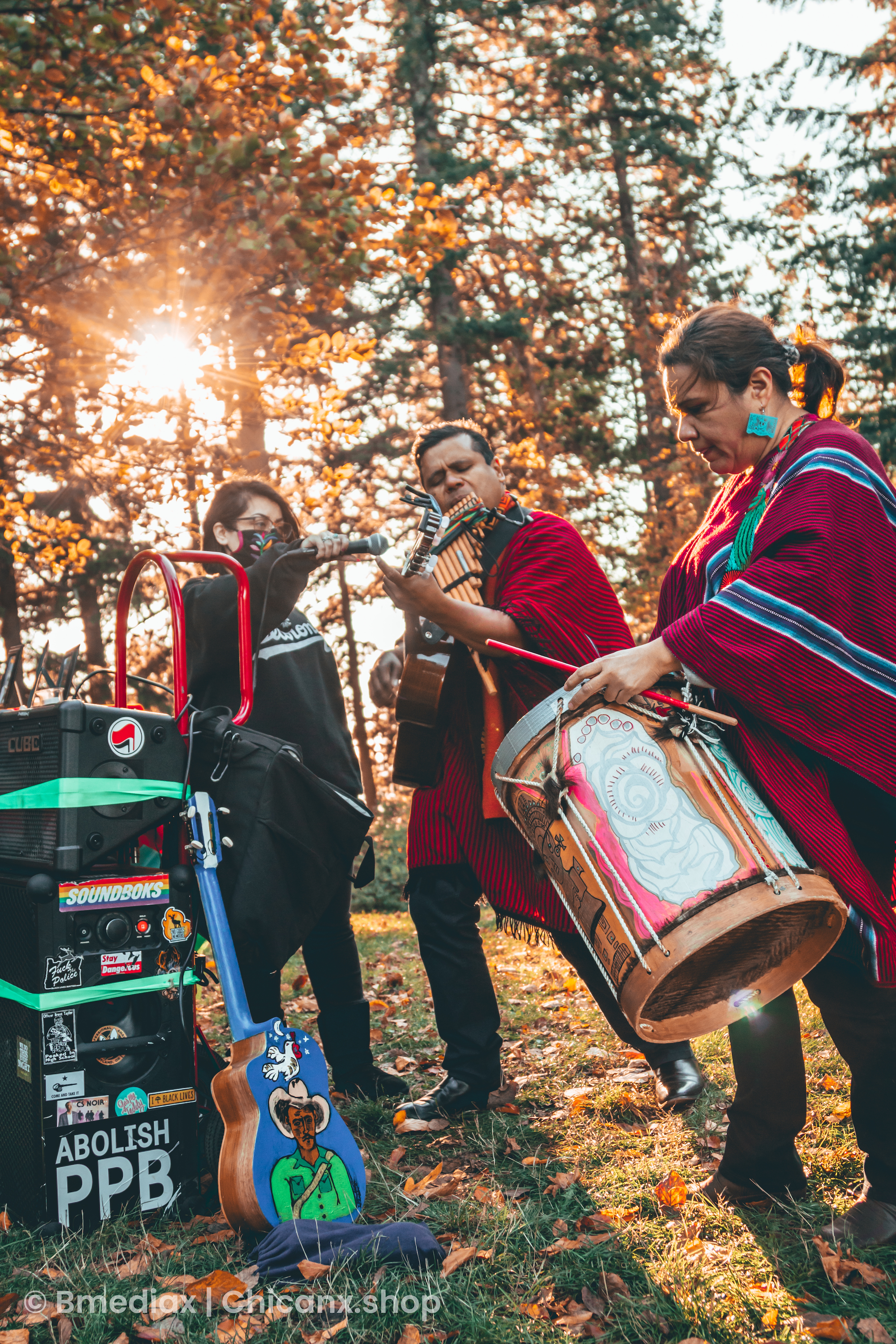 Chicanx Shop Singing