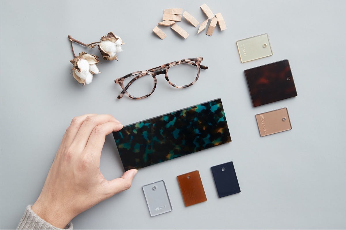 cotton and acetate