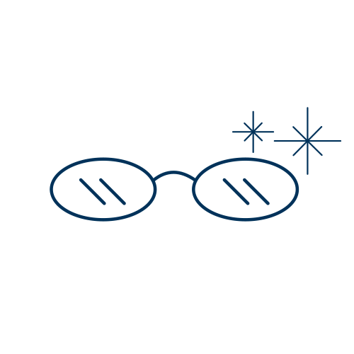 Illustration of glasses