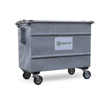 Rolcontainer 1600 liter staal