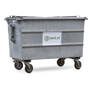 Rolcontainer 1000 liter van staal
