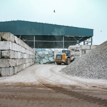 een recyclingslocatie van Bnext.nl